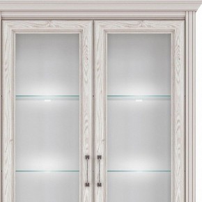 Шкаф-витрина Стилиус с подсветкой B169-REG2W2S в Надыме - nadym.mebel24.online | фото 2