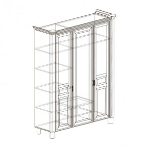 СКАРЛЕТТ Спальный гарнитур (модульный) дуб состаренный в Надыме - nadym.mebel24.online | фото 3