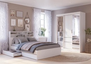 Спальня Симпл (белая) модульная в Надыме - nadym.mebel24.online | фото