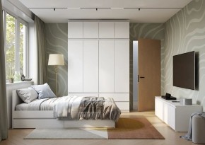 Спальня Симпл (белая) модульная в Надыме - nadym.mebel24.online | фото 49