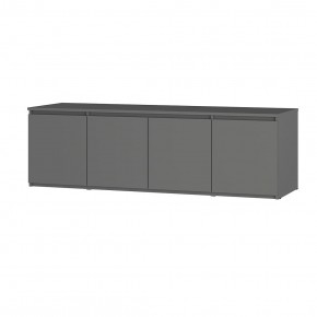 Спальня Симпл (графит) модульная в Надыме - nadym.mebel24.online | фото 29