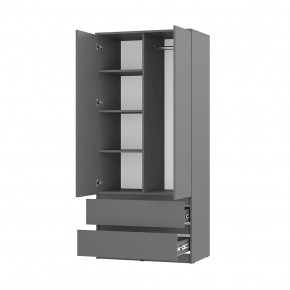 Спальня Симпл (графит) модульная в Надыме - nadym.mebel24.online | фото 32
