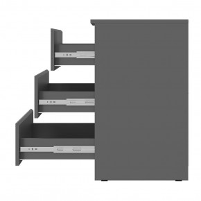 Спальня Симпл (графит) модульная в Надыме - nadym.mebel24.online | фото 4