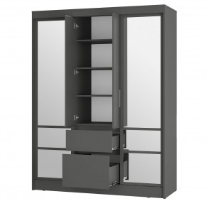 Спальня Симпл (графит) модульная в Надыме - nadym.mebel24.online | фото 46