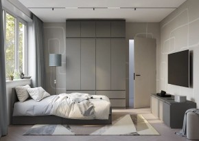 Спальня Симпл (графит) модульная в Надыме - nadym.mebel24.online | фото 52