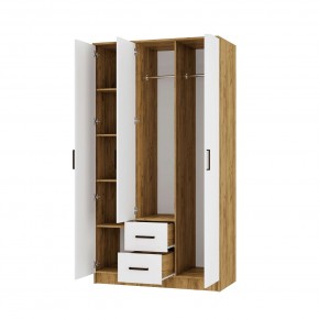 Спальный гарнитур Евро (модульный) Крафт/Белый в Надыме - nadym.mebel24.online | фото 28