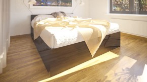Стандарт Кровать 1600, цвет венге, ШхГхВ 163,5х203,5х70 см., сп.м. 1600х2000 мм., без матраса, основание есть в Надыме - nadym.mebel24.online | фото 6