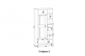 СТЕФАНИ-2 Шкаф в Надыме - nadym.mebel24.online | фото 2