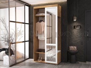 СТЕЛЛА-1 Прихожая (ЛДСП) дуб крафт/белый в Надыме - nadym.mebel24.online | фото 3