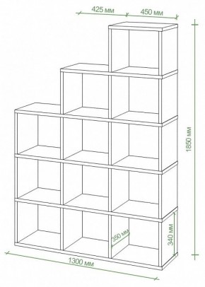Стеллаж Бартоло СЛД 5 в Надыме - nadym.mebel24.online | фото 3