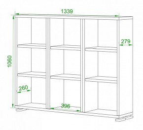 Стеллаж Домино нельсон ПУ-60-1 в Надыме - nadym.mebel24.online | фото 2