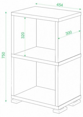 Стеллаж-колонка Домино СБ-15/2 в Надыме - nadym.mebel24.online | фото 2