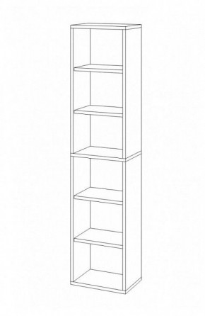 Стеллаж-колонка Домино СУ(ш1в2) в Надыме - nadym.mebel24.online | фото 3