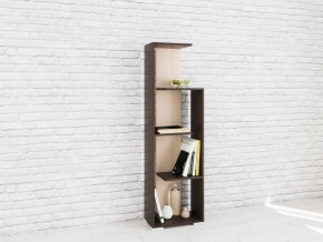 Стеллаж Ромео-6 Дуб молочный/Венге в Надыме - nadym.mebel24.online | фото