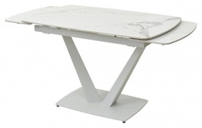 Стол ALATRI 120 GLOSS STATUARIO WHITE SOLID CERAMIC / WHITE, ®DISAUR в Надыме - nadym.mebel24.online | фото 8