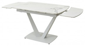 Стол ALATRI 120 GLOSS STATUARIO WHITE SOLID CERAMIC / WHITE, ®DISAUR в Надыме - nadym.mebel24.online | фото 9