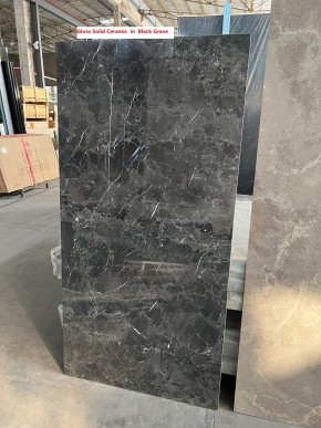 Стол ALES 180 BLACK GRAVE SOLID CERAMIC, керамика / бронзовый, ®DISAUR в Надыме - nadym.mebel24.online | фото 3