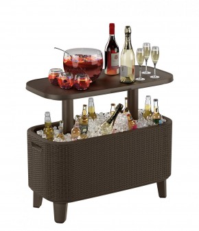 Стол Беви Бар (Bevy Bar Large Cool Bar), коричневый в Надыме - nadym.mebel24.online | фото 3