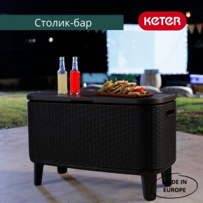 Стол Беви Бар (Bevy Bar Large Cool Bar), коричневый в Надыме - nadym.mebel24.online | фото 4