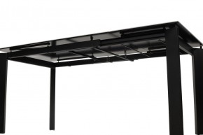 Стол CORNER 120 MATTE STATUARIO Белый мрамор матовый керамика, стекло/ черный каркас, ®DISAUR в Надыме - nadym.mebel24.online | фото 9
