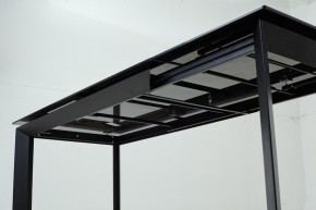 Стол CREMONA 140 KL-99 Белый мрамор матовый, итальянская керамика / черный каркас, ®DISAUR в Надыме - nadym.mebel24.online | фото 13