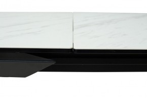 Стол CREMONA 180 KL-99 Белый мрамор матовый, итальянская керамика / черный каркас, ®DISAUR в Надыме - nadym.mebel24.online | фото 12