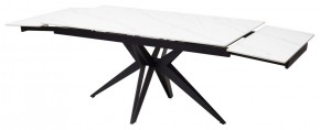 Стол FORIO 160 MATT WHITE MARBLE SOLID CERAMIC / BLACK, ®DISAUR в Надыме - nadym.mebel24.online | фото 8
