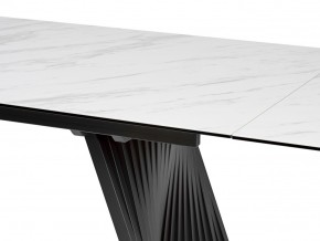 Стол IVAR 200 MARBLES KL-99 Белый мрамор, итальянская керамика, ®DISAUR в Надыме - nadym.mebel24.online | фото 3