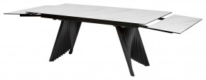 Стол IVAR 200 MARBLES KL-99 Белый мрамор, итальянская керамика, ®DISAUR в Надыме - nadym.mebel24.online | фото 5