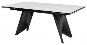Стол IVAR 200 MARBLES KL-99 Белый мрамор, итальянская керамика, ®DISAUR в Надыме - nadym.mebel24.online | фото 6