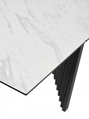 Стол IVAR 200 MARBLES KL-99 Белый мрамор, итальянская керамика, ®DISAUR в Надыме - nadym.mebel24.online | фото 8