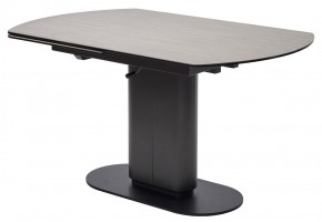 Стол KAI 140 TL-110 поворотная система раскладки, испанская керамика / Темно-серый / Черный, ®DISAUR в Надыме - nadym.mebel24.online | фото 1