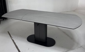 Стол KAI 140 TL-58 поворотная система раскладки, испанская керамика / Темно-серый / Черный, ®DISAUR в Надыме - nadym.mebel24.online | фото 4
