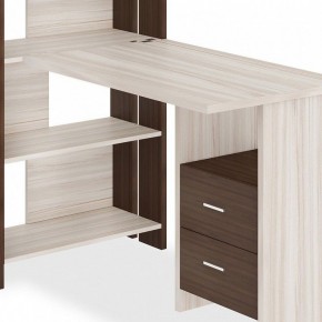 Стол компьютерный Домино Лайт СТЛ-ОВ+С100Прям+ТЯЛ в Надыме - nadym.mebel24.online | фото 2