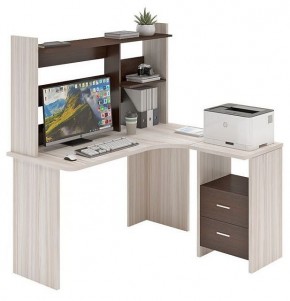 Стол компьютерный Домино Lite СКЛ-Угл130+НКЛ-130 в Надыме - nadym.mebel24.online | фото 2