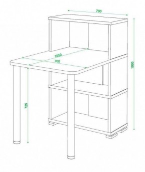 Стол компьютерный Домино СБ-10М3 в Надыме - nadym.mebel24.online | фото 4