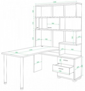 Стол компьютерный СР-420/170 в Надыме - nadym.mebel24.online | фото 2