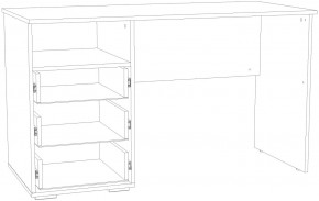 Стол письменный НМ 041.40 "Банни" (Бисквит) в Надыме - nadym.mebel24.online | фото 5