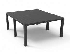 Стол раскладной Джули (Julie Double table 2 configurations) Графит в Надыме - nadym.mebel24.online | фото 3