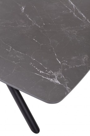 Стол RIVOLI 140 MATT BLACK MARBLE SOLID CERAMIC / BLACK, ®DISAUR в Надыме - nadym.mebel24.online | фото 10