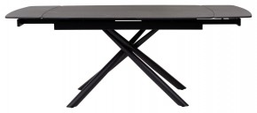 Стол RIVOLI 140 MATT BLACK MARBLE SOLID CERAMIC / BLACK, ®DISAUR в Надыме - nadym.mebel24.online | фото 2
