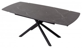 Стол RIVOLI 140 MATT BLACK MARBLE SOLID CERAMIC / BLACK, ®DISAUR в Надыме - nadym.mebel24.online | фото 3