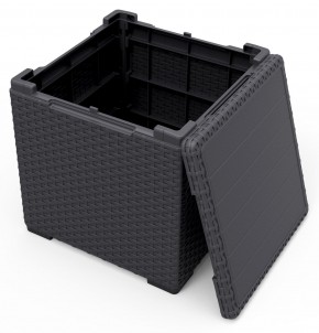 Стол с функцией хранения Виго (Vigo storage box) графит в Надыме - nadym.mebel24.online | фото 3