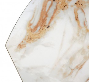 Стол TERAMO 135 GLOSS GRAND JADE SOLID CERAMIC, керамика, поворотн.механизм / Черный каркас, ®DISAUR в Надыме - nadym.mebel24.online | фото 13