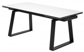 Стол VASTO 180 MARBLES KL-99 Белый мрамор матовый, итальянская керамика/ черный каркас, ®DISAUR в Надыме - nadym.mebel24.online | фото 4