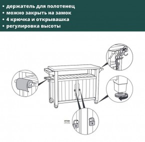 Столик для барбекю 207 Л (Unity XL 207L) в Надыме - nadym.mebel24.online | фото 9