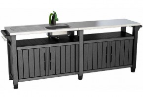 Столик для барбекю 415 Л (Unity Chef 415 L) графит в Надыме - nadym.mebel24.online | фото 3