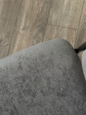 Стул ДИЛЛ, цвет RAIN 17 серый, велюр / черный каркас М-City в Надыме - nadym.mebel24.online | фото 5