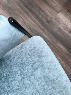 Стул ДИЛЛ, цвет RAIN 7 бриз, велюр / черный каркас М-City в Надыме - nadym.mebel24.online | фото 4