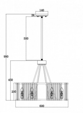 Светильник на штанге Maytoni Solar MOD087PL-06G в Надыме - nadym.mebel24.online | фото 4